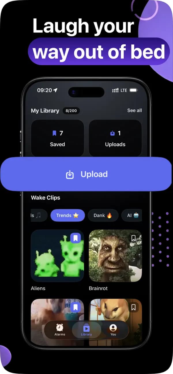 NapYap — Wake clip library