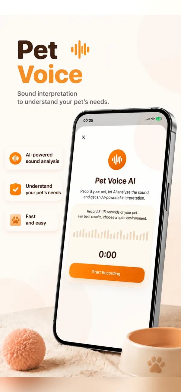 PetTalk AI — AI pet voice